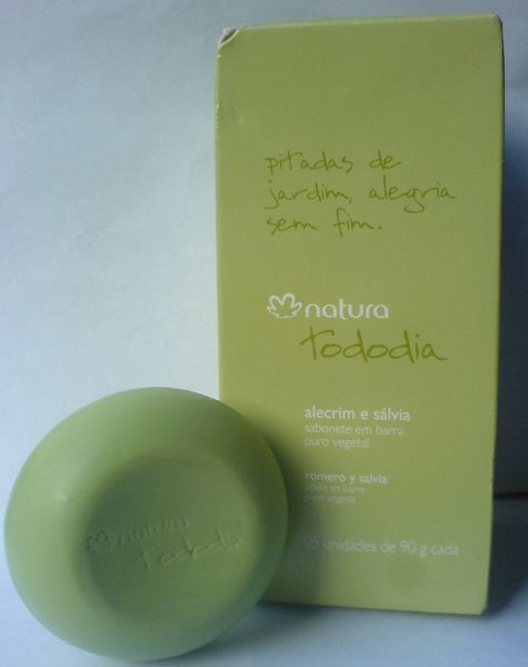 Sabonete em Barra Natura Tododia Alecrim e Sálvia 90g